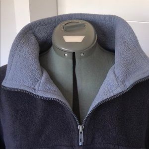 Ferruche Half Zip Fleece Pull Over Sweater szXL